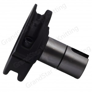 Forged Shaft End For Warp Beam Support of Warp Knitting Machine