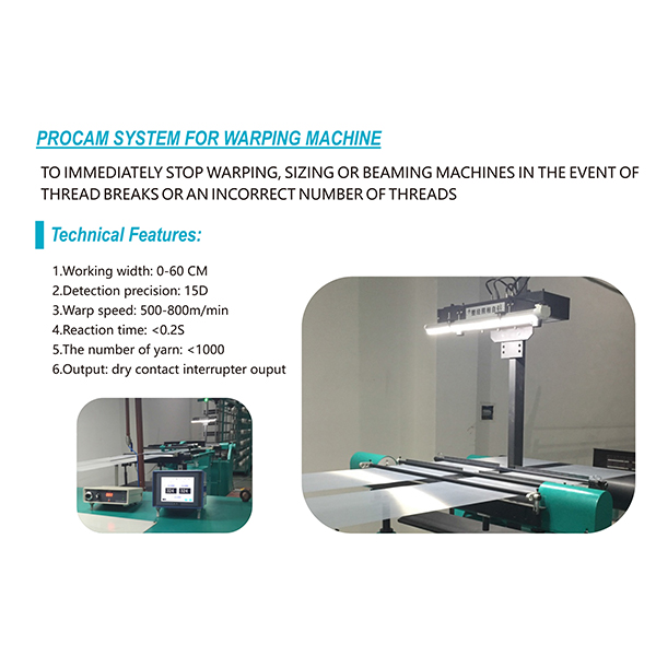 Fixed Competitive Price Warp Machine Spare Parts - Procam System For Warping Machine – Grand Star