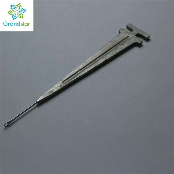 Fast delivery Knitting Needle Flat - Grandstar Warp Knitting Spare Parts Pattern Needle For Lace Machine – Grand Star