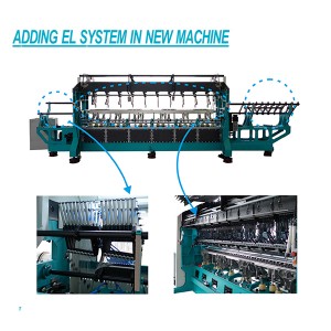 EL System Electronic Lateral System For Warp Knitting Machine