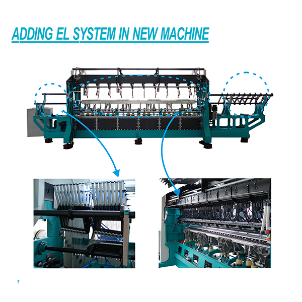 Discountable price Standard Textile Machine - Adding EL System Electronic Lateral System For Warp Knitting Machine – Grand Star