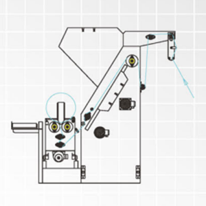 ST-G152 Automatic edge control fabric Inspection machine