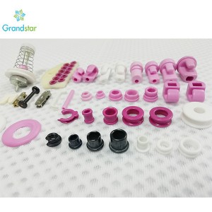 Textile Parts qeramike qeramike Tube Alumina Eyelets qeramike lloje të ndryshme të eyelets