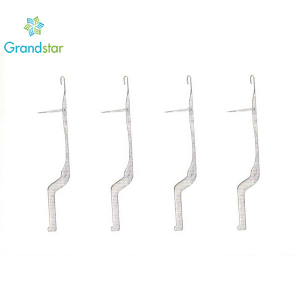 New Fashion Design for Curtain Fabric - 42.56 G02 Latch Needles For Warp Knitting Machine – Grand Star