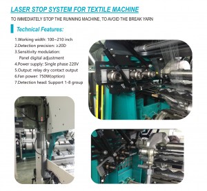 Laser Stop For Textile Machine