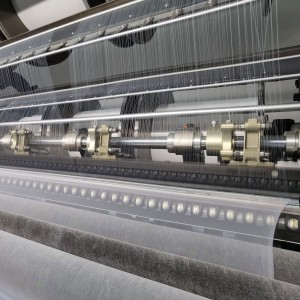 HKS 2-M Tricot Machine with 2 Bars