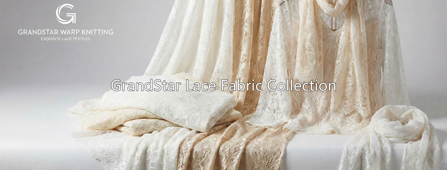 GrandStar lace fabric Banner