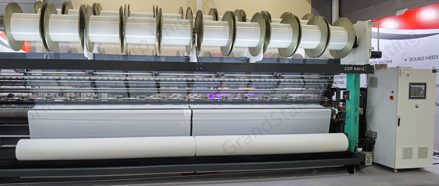 GrandStar Shines at ITMA Singapore 2025 with Its Next-Generation Tricot Warp Knitting Machine