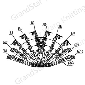 Piezo Jacquard System for Warp Knitting Machine