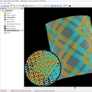 ซอฟต์แวร์ออกแบบ ProCAD Warpknit สำหรับเครื่องถัก Tricot และ Double Raschel Warp